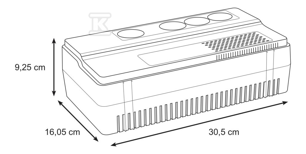 ДБЖ Schneider. Джерело безперебійного - BVS650I-GR